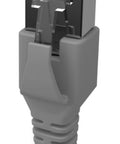 Patchcablu Cat.6a/10GB ecranat RJ45,LS0H,gri 3m