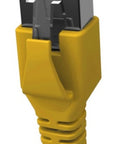 Patchcablu Cat.6a/10GB ecranat RJ45,LS0H,galben 3m