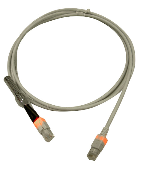 Patchcablu Cat.6 cu LED neecranat RJ45 gri 7m