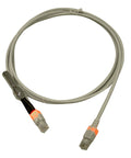 Patchcablu Cat.6 cu LED neecranat RJ45 gri 10m