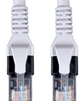 Patchcablu neecranat C6a RJ45U, 10 GB, LS0H, gri, 0.5m