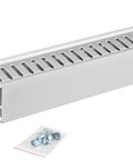 Organizator canal cablu 19' 2U, RAL7035