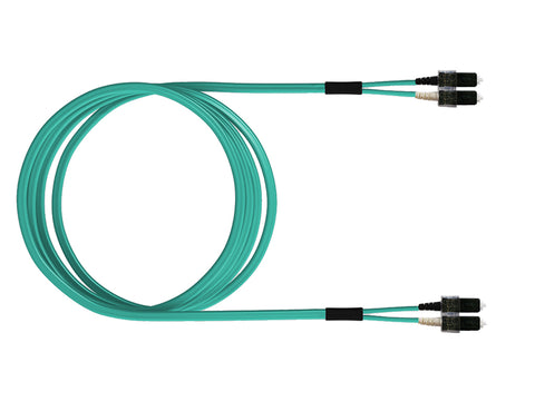 FO Patch Cord Premium, Duplex, SCD/SCD, G50/125 OM3, 2m