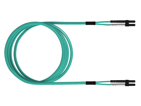 FO Patch Cord Premium, Duplex, LCD/LCD, G50/125, OM3, 10m