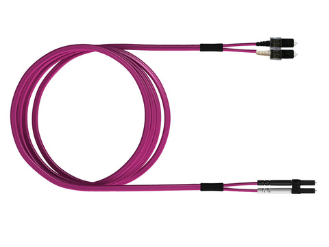 FO Patch Cord Premium, Duplex, LCD/SCD, G50/125, OM4, 7,5m