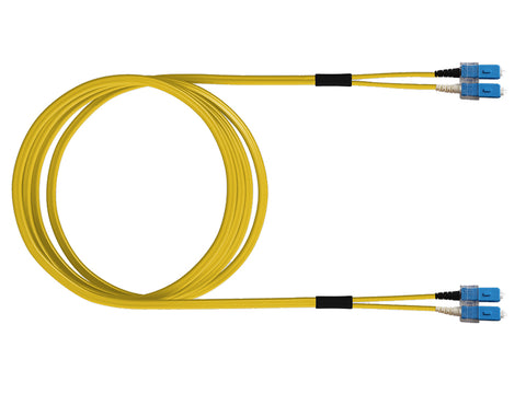 FO Patch Cord Premium, Duplex, SCD/SCD, E09/125 OS2, 3m