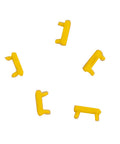 Set placuta marcare galben Patchcord cu LED (100 buc)