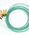 Pigtail SC, 50/125µm OM3, 2m, Easy Strip,Aqua,4buc
