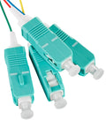 Pigtail FO SC, 50/125µm OM3, 2.0m, Easy Strip, 4pcs