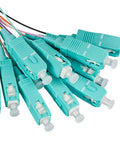 Pigtail FO SC, 50/125µm OM3, 2.0m, Easy Strip, 12pcs
