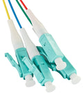 Pigtail FO LC, 50/125µm OM3, 2.0m, Easy Strip, 4pcs