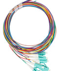 Pigtail FO LC, 50/125µm OM3, 2.0m, Easy Strip, 8pcs
