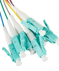 Pigtail FO LC, 50/125µm OM3, 2.0m, Easy Strip, 8pcs