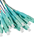 Pigtail FO LC, 50/125µm OM3, 2.0m, Easy Strip, 12pcs