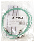 Pigtail ST, 50/125µm OM3, 2m, Easy Strip,Aqua,4buc