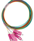 Pigtail FO SC, 50/125µm OM4, 2.0m, Easy Strip, 4pcs