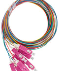 Pigtail FO SC, 50/125µm OM4, 2.0m, Easy Strip, 8pcs