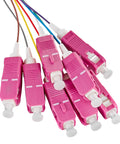 Pigtail FO SC, 50/125µm OM4, 2.0m, Easy Strip, 8pcs
