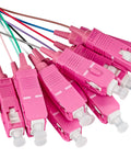 Pigtail FO SC, 50/125µm OM4, 2.0m, Easy Strip, 12pcs