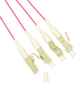 Pigtail LC, 50/125µm OM4, 2m, Easy Strip, Violet, 4buc