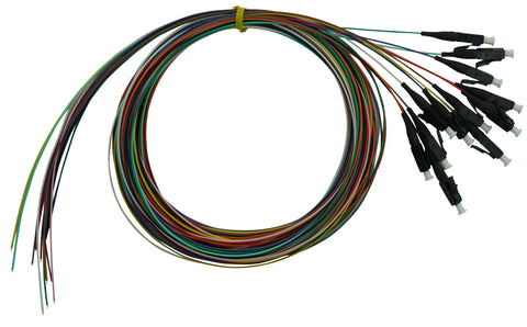 Pigtail LC, 50/125µm OM4, 2.0m, 12buc, PREMIUM Clasă B