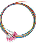 Pigtail FO LC, 50/125µm OM4, 2.0m, Easy Strip, 8pcs