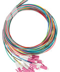 Pigtail FO LC, 50/125µm OM4, 2.0m, Easy Strip, 12pcs