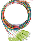 Pigtail FO SC, 50/125µm OM5, 2.0m, Easy Strip, 12pcs