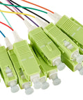 Pigtail FO SC, 50/125µm OM5, 2.0m, Easy Strip, 12pcs