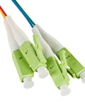 Pigtail FO LC, 50/125µm OM5, 2.0m, Easy Strip, 4pcs