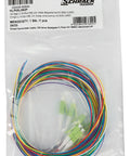 Pigtail FO LC, 50/125µm OM5, 2.0m, Easy Strip, 8pcs