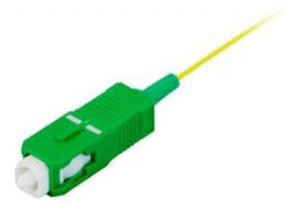 Pigtail SC/APC, 9/125µm OS2, 2m, Easy Strip, galben,4buc