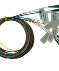 Pigtail SC/APC, 9/125µm OS2, 2m, 12buc, PREMIUM clasă B