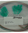 Pigtail SC/APC, 9/125µm OS2, 2m, 12buc, PREMIUM clasă B