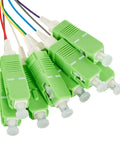 Pigtail FO SC/APC, 9/125µm OS2, 2.0m, Easy Strip, 8pcs