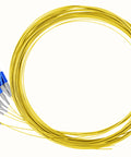 Pigtail LC, 9/125µm OS2, 2m, Easy Strip, galben,4buc