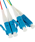 Pigtail FO LC, 9/125µm OS2, 2.0m, Easy Strip, 4pcs
