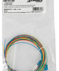 Pigtail FO LC, 9/125µm OS2, 2.0m, Easy Strip, 4pcs