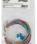 Pigtail FO LC, 9/125µm OS2, 2.0m, Easy Strip, 12pcs