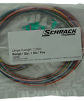 Pigtail LC/APC, 9/125µm OS2, 2m, 12buc, PREMIUM clasă B