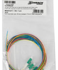 Pigtail FO LC/APC, 9/125µm OS2, 2.0m, Easy Strip, 4pcs
