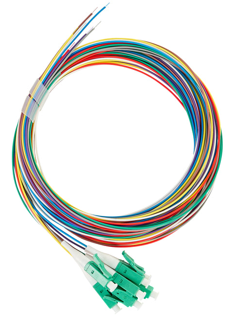 Pigtail FO LC/APC, 9/125µm OS2, 2.0m, Easy Strip, 8pcs