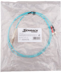 Patchcablu duplex LC/ST, 50/125µm OM3, LS0H-3, aqua, 5m