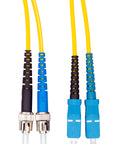 Patchcablu duplex, ST/SC, 9/125µm OS2, 2m