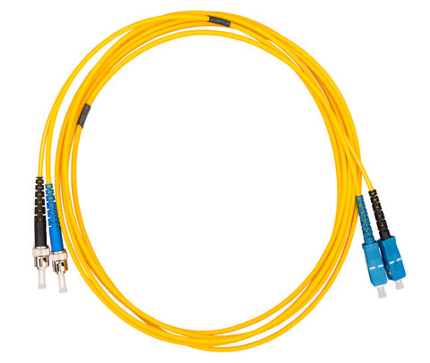Patchcablu duplex, ST/SC, 9/125µm OS2, 2m