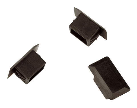 Mască oarbă pentru decupaj LC-dx/SC-Sx negru ( 25 buc )