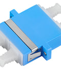 Cuplor FO SC-Dupl,Plastic,Singlemode,zirconiu,flanşă,albastr