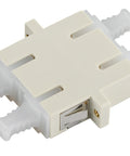 Cuplor FO SC-Duple,Plastic,Multimode,fosfor-bronz,flanşă,gri