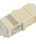 Cuplor FO LC-Duplex,Multimode,fosfor-bronz,fără flanșă,gri