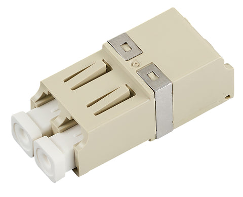 Cuplor LC-duplex FO Multimode, plastic, phbr, Snap-in, gri